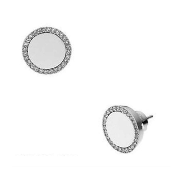 Michael Kors Jewelry - Elegant Michael Kors Silver Stud Earrings